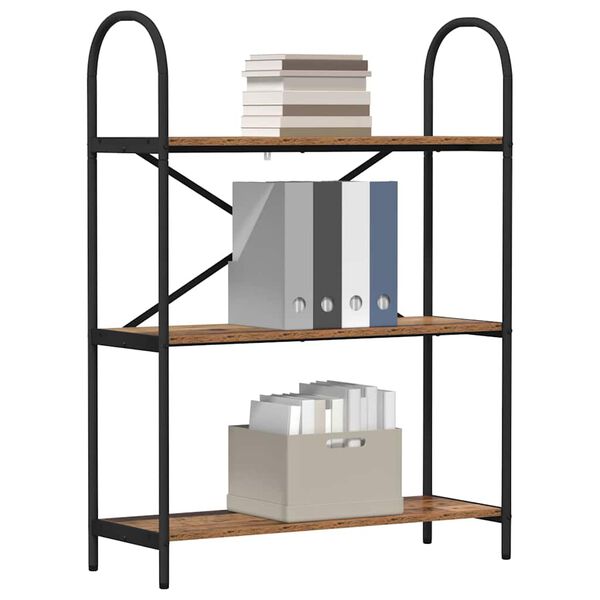 vidaXL &Eacute;tag&egrave;re Bois ancien 80 x 30 x 109 cm Bois d'ing&eacute;nierie