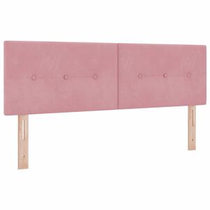 vidaXL T&ecirc;te de lit Rose 144 cm Velours