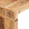 vidaXL Table Gigogne 3 pcs Marron Bois de mangue massif