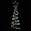 vidaXL Sapin de No&euml;l &agrave; LED avec boules 100 LED blanc chaud 150 cm