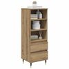 vidaXL Haut Armoire Ch&ecirc;ne artisanal 40 x 36 x 110 cm Bois d'ing&eacute;nierie