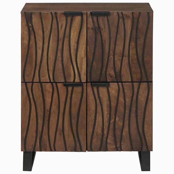 vidaXL Meubles et &eacute;tag&egrave;res de rangement pour m&eacute;dias Marron