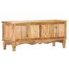 vidaXL Bo&icirc;te de rangement 100x38x45 cm Bois de manguier solide