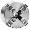 vidaXL Mandrin de tour auto-centrant &agrave; 4 m&acirc;choires 80 mm Acier K12 80