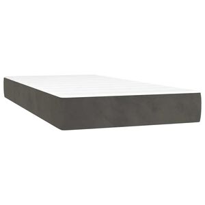 vidaXL Matelas &agrave; ressorts ensach&eacute;s pour enfants fermet&eacute; moyenne 80x160 cm velours