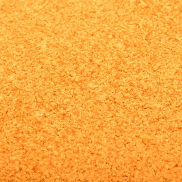 vidaXL Paillasson lavable Orange 90x120 cm