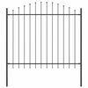 vidaXL Cl&ocirc;ture de jardin Woerden Gris 170 x 165 cm