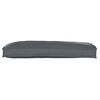 vidaXL Set de coussins de palette 2 pcs Anthracite 100 x 40 x 8 cm
