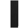 vidaXL Armoire Ch&ecirc;ne noir 82,5 x 51,5 x 180 cm Bois d'ing&eacute;nierie