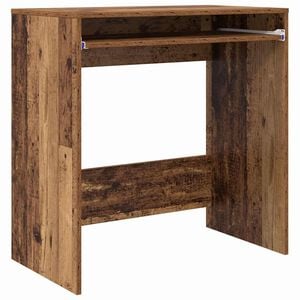 vidaXL Bureau Bois Ancien 77,5 x 43 x 79 cm Bois d'ing&eacute;nierie