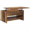vidaXL Table basse Bois Ancien 80 x 50,5 x 41,5 cm Bois d'ing&eacute;nierie