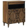 vidaXL Buffet Marron 60 x 33,5 x 75 cm Bois de mangue massif