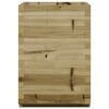 vidaXL Jardini&egrave;re 50x50x72,5 cm bois de pin impr&eacute;gn&eacute;