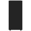 vidaXL Armoires de rangement 2 pcs Noir 80 x 48 x 105 cm