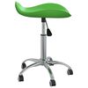 vidaXL Tabouret de salon et spa Vert Similicuir