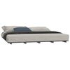 vidaXL Cadre de lit sans matelas gris 200x200 cm bois massif de pin