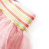 Jupe avec tulle pour enfants rose clair 104