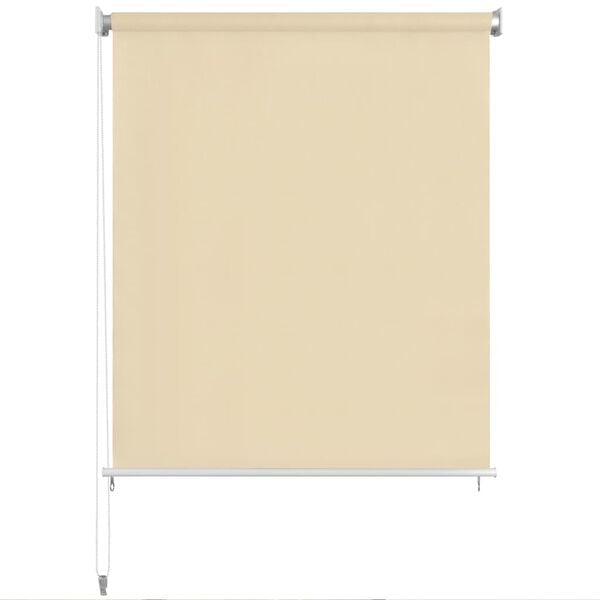 vidaXL Store roulant d'ext&eacute;rieur 350 x 230 cm Couleur cr&egrave;me