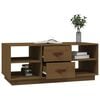 vidaXL Table basse Marron miel 100x50x41 cm Bois massif de pin