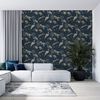 Noordwand Papier peint Zero Exotic Animals Bleu