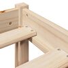 vidaXL Cadre de lit sans matelas 140x200 cm bois massif de pin