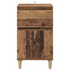 vidaXL Cabinet de chevet Bois ancien 40 x 35 x 70 cm Bois d'ing&eacute;nierie