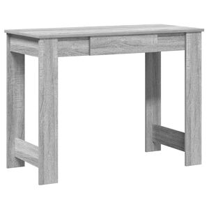 vidaXL Bureau sonoma gris 100x45x75 cm bois d'ing&eacute;nierie