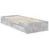 vidaXL Lit de Rangement Ch&ecirc;ne Sonoma 120 x 200 cm Bois d'ing&eacute;nierie