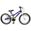 vidaXL V&eacute;lo pour Enfants 24 Pouces pour les 8-12 ans Bleu blanc