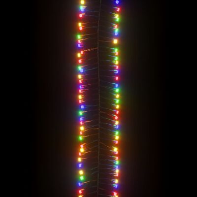 vidaXL Guirlande lumineuse à LED groupées 2000 LED Multicolore 17m PVC
