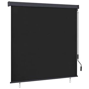 vidaXL Store enrouleur Anthracite 180 x 250 cm Tissu et Aluminium