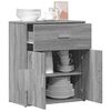 vidaXL Buffet sonoma gris 60x31x70 cm bois d'ingénierie