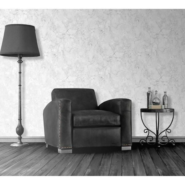 DUTCH WALLCOVERINGS Papier peint Motif de marbre Gris