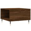 vidaXL Table basse ch&ecirc;ne marron 55x55x36,5 cm bois d'ing&eacute;nierie