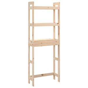 vidaXL Étagère de toilette 63x26x171 cm Bois de pin massif