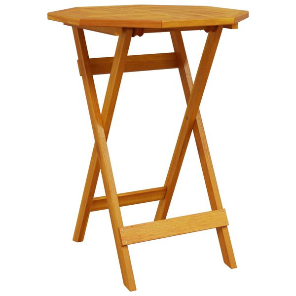 vidaXL Ensemble de bistro pliable 3 pcs bois d'acacia solide