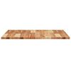 vidaXL Dessus de table carré 70x70x2 cm bois massif d'acacia