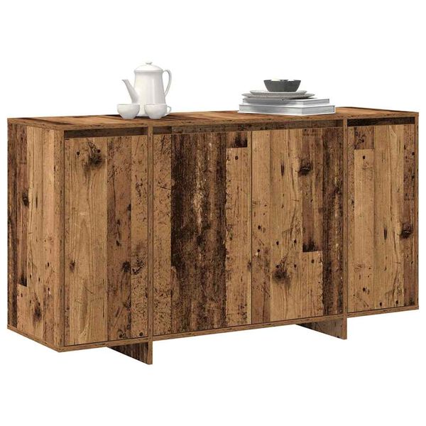 vidaXL Buffet Bois ancien 135 x 41 x 75 cm Bois d'ingénierie