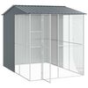 vidaXL Cage pour oiseaux Anthracite 215 x 310 x 247 cm Acier galvanisé