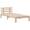 vidaXL Lit biblioth&egrave;que sans matelas 90x200 cm bois de pin massif