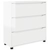 vidaXL Armoire de rangement 80 x 31 x 81 cm Bois d'ing&eacute;nierie