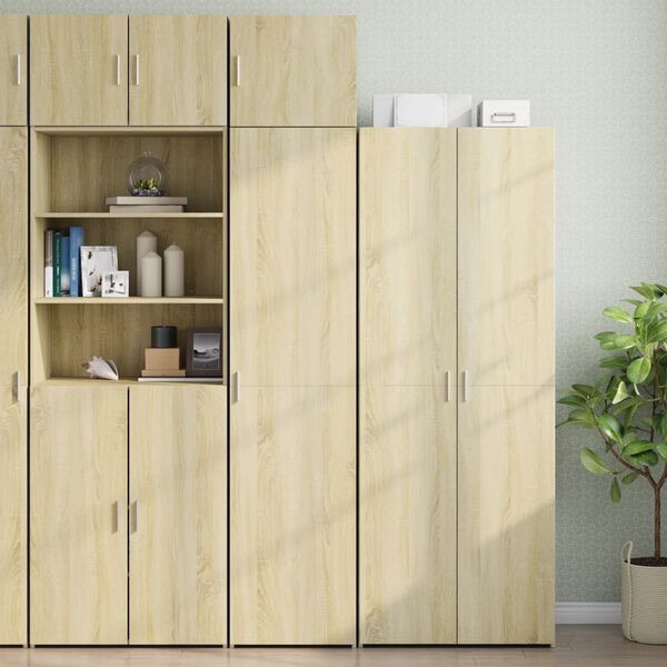 vidaXL Armoire murale ch&ecirc;ne sonoma 45x42,5x40 cm bois d'ing&eacute;nierie