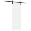 vidaXL Porte coulissante 73,5 x 198,5 cm Bois d'ing&eacute;nierie