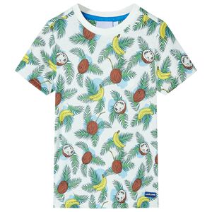 T-shirt pour enfants avec manches courtes multicolore 128