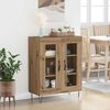vidaXL Buffet Ch&ecirc;ne artisanal 69,5 x 34 x 90 cm Bois d'ing&eacute;nierie