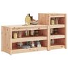 vidaXL Armoires de cuisine d'ext&eacute;rieur MEPPEL 2 pcs bois de pin massif
