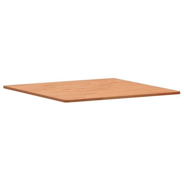 vidaXL Dessus de table 80x80x1,5 cm carr&eacute; bois massif de h&ecirc;tre