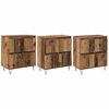 vidaXL Buffets 3 pc Bois ancien