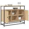 vidaXL Buffet chêne sonoma 100x35x80 cm bois d'ingénierie