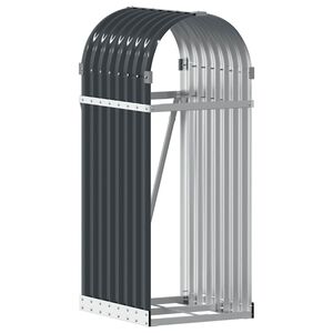 vidaXL Porte-b&ucirc;ches Anthracite 40x45x100 cm Acier galvanis&eacute;